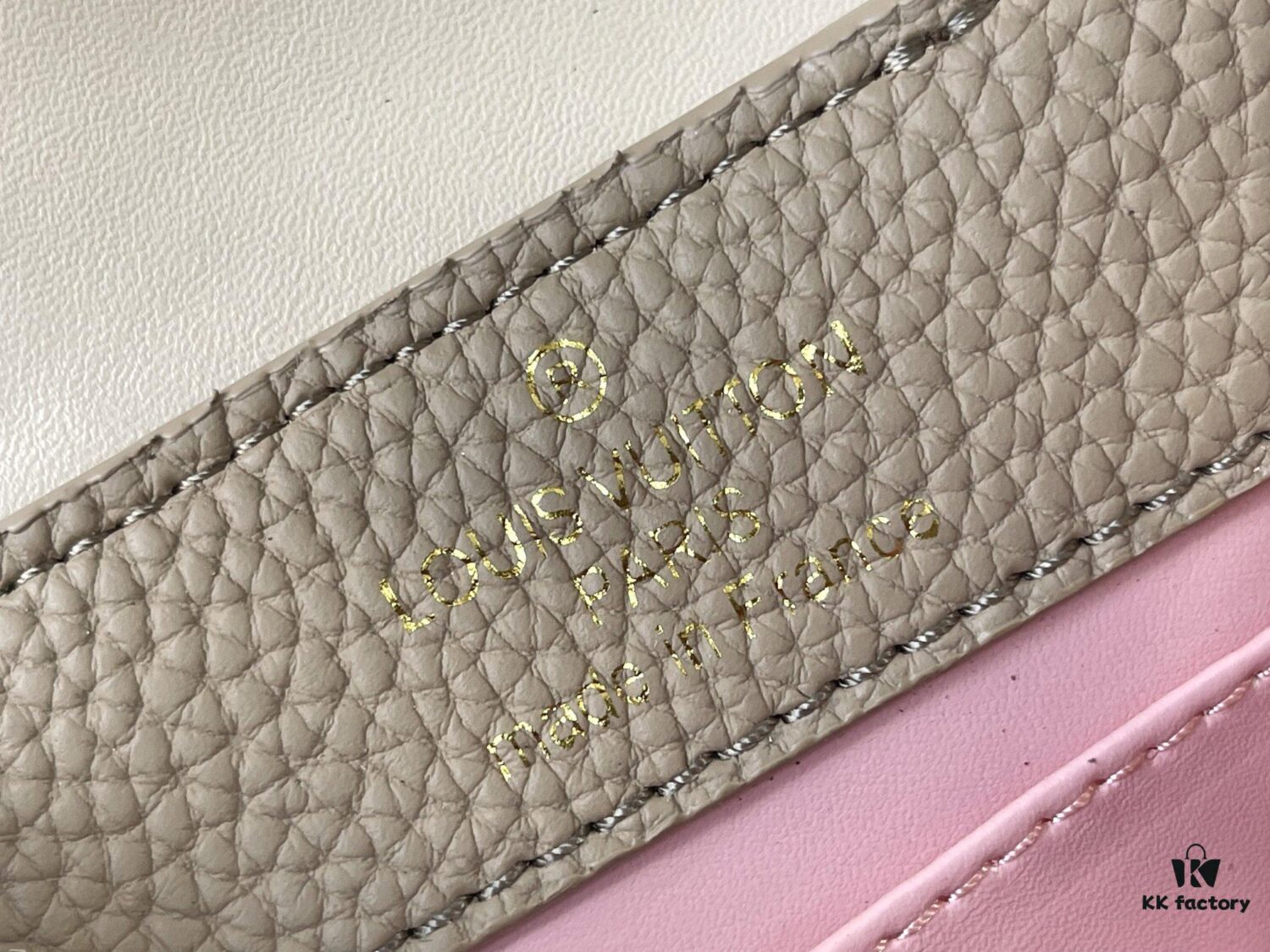 Upgraded M59863 Gray-Purple Three-Piece Gold-Tone Lock