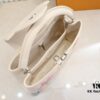 Upgraded Version M21756 White LV x YK Capucines Medium Handbag