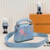 Upgraded Version M21754 Blue LV x YK Capucines Mini Bag