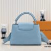 Upgraded Version M21756 Blue LV x YK Capucines Medium Handbag