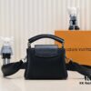Upgraded Version M21754 Black LV x YK Capucines Mini Bag
