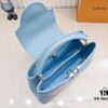 Upgraded Version M21756 Blue LV x YK Capucines Medium Handbag