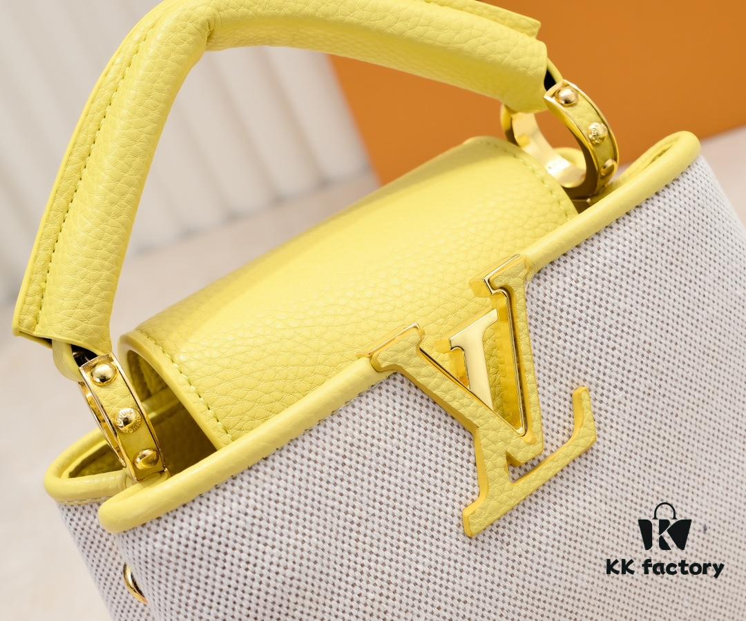 Upgraded M59872 Linen with Gold-Tone Hardware