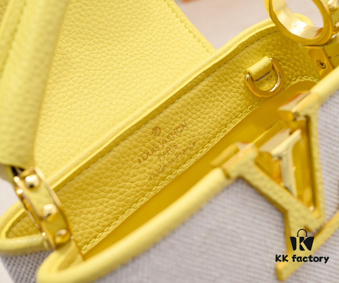 Upgraded M59872 Linen with Gold-Tone Hardware