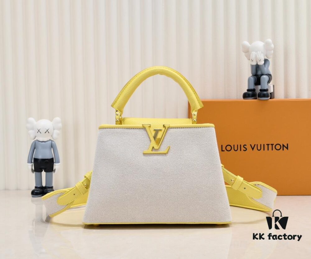 Upgraded M59873 Linen with Gold-Tone Hardware