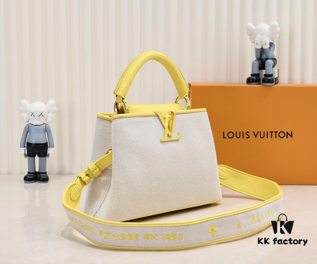 Upgraded M59873 Linen with Gold-Tone Hardware