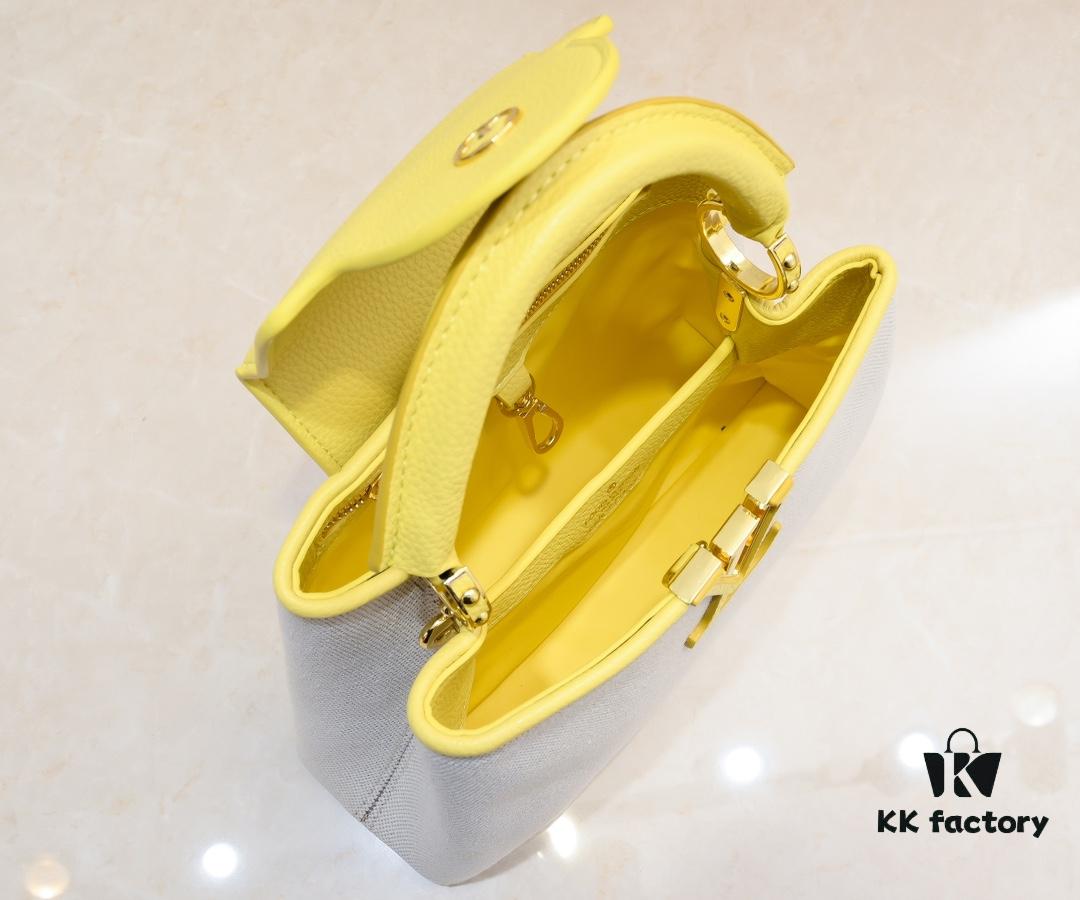 Upgraded M59873 Linen with Gold-Tone Hardware