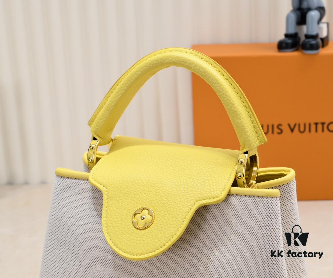 Upgraded M59873 Linen with Gold-Tone Hardware