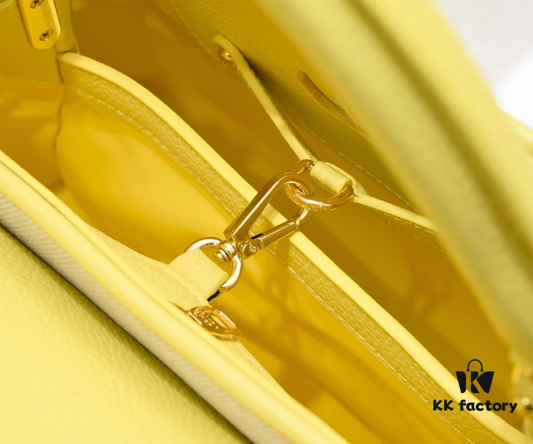 Upgraded M59969 Linen Canvas with Gold-Tone Hardware