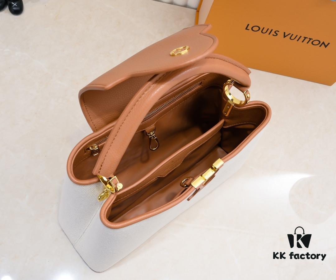 Upgraded M59969 Linen with Light Terracotta Gold-Tone Hardware