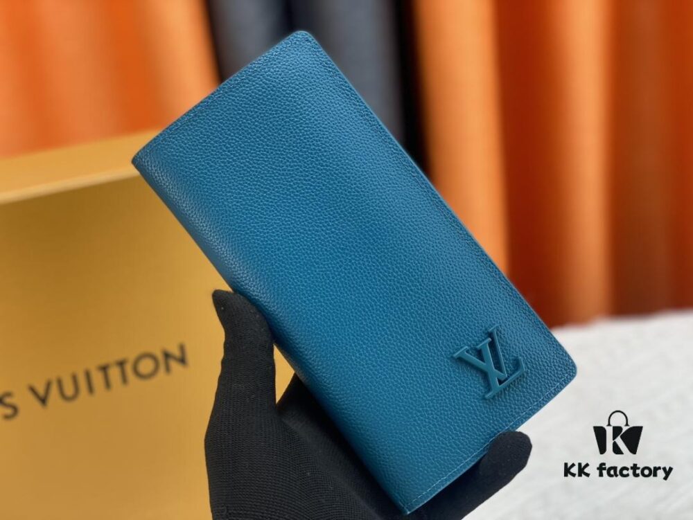 Wallet Model: N62665 Louis Vuitton Classic Brazza Wallet in Damier Graphite Pixel Canvas