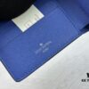Wallet Model: M40452 Deep Blue Check Louis Vuitton Classic Brazza Wallet