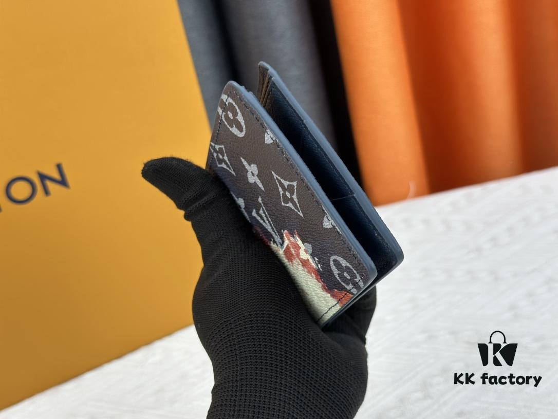 Wallet Model: N60895 Balsa Printed Louis Vuitton Classic Brazza Wallet