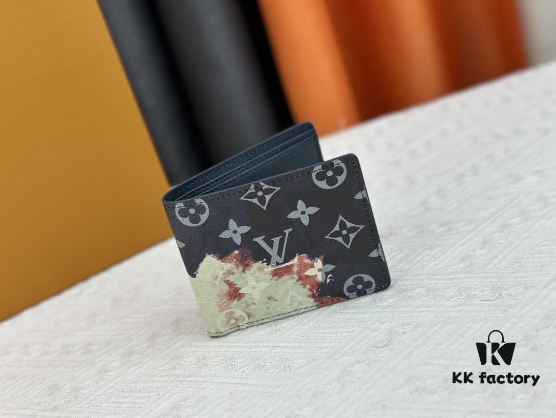 Wallet Model: N60895 Balsa Printed Louis Vuitton Classic Brazza Wallet