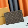 M60910, Real Item Photography, Exquisitely Crafted Pallas Clutch Combining Classic Monogram Canvas with Vibrant Colors for a Delightful Effect