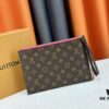 M60910, Real Item Photography, Exquisitely Crafted Pallas Handbag Combining Classic Monogram Canvas with Vibrant Colors for a Delightful Effect