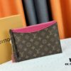 M60910, Real Item Photography, Exquisitely Crafted Pallas Handbag Combining Classic Monogram Canvas with Vibrant Colors for a Delightful Effect