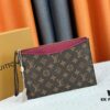 M60910, Real Item Photography, Exquisitely Crafted Pallas Clutch Combining Classic Monogram Canvas with Vibrant Colors for a Delightful Effect