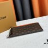 M60910, Real Item Photography, This Exquisitely Crafted Pallas Clutch Combines Classic Monogram Canvas with Vibrant Colors for a Delightful Effect