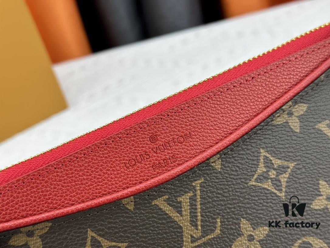 M60910, Real Item Photography, Exquisitely Crafted Pallas Handbag Combining Classic Monogram Canvas with Vibrant Colors for a Pleasing Effect