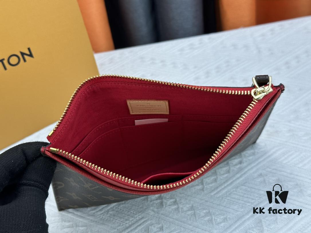 M60910, Real Item Photography, Exquisitely Crafted Pallas Handbag Combining Classic Monogram Canvas with Vibrant Colors for a Pleasing Effect