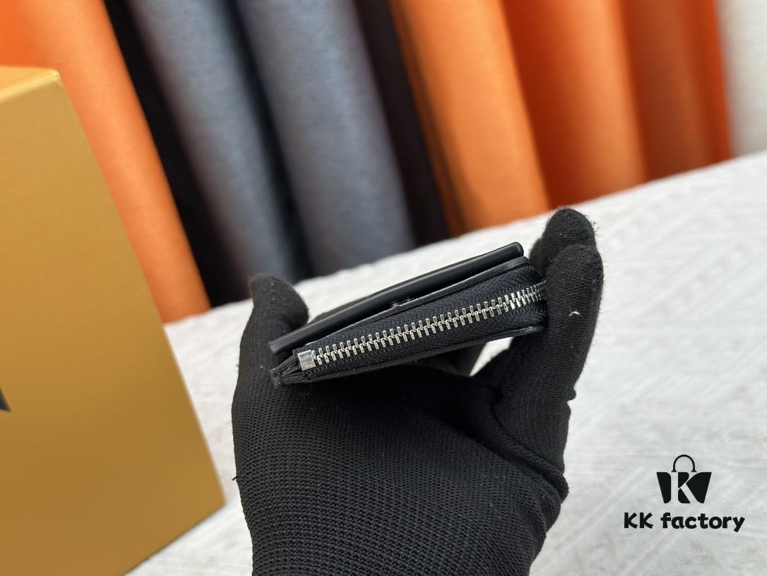 Top-Grade Original Louis Vuitton Hybrid Wallet in Black Monogram Shadow Leather