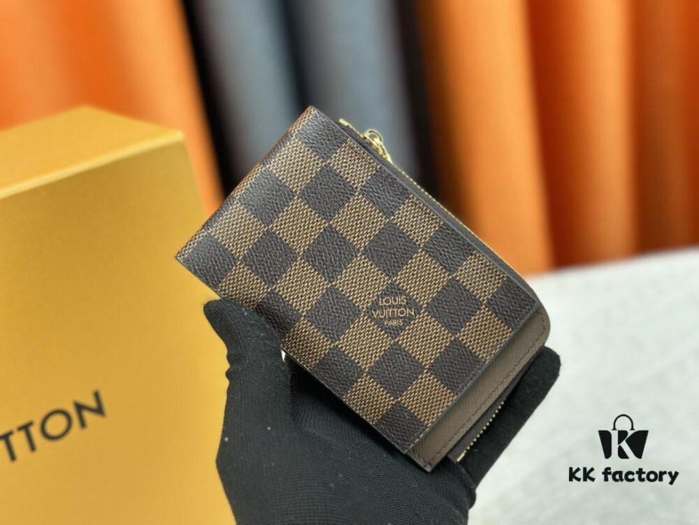 Top-Grade Original Louis Vuitton Hybrid Wallet in Black Monogram Shadow Leather