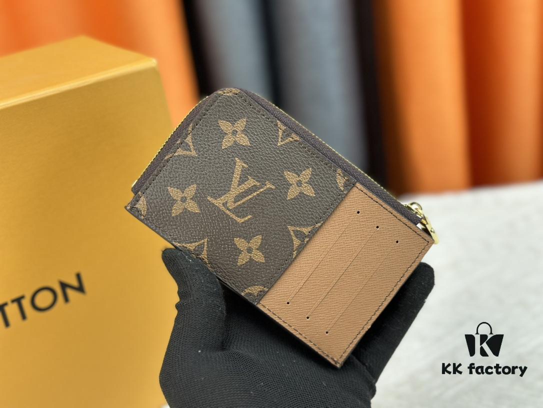 Top Original This New Hybrid Wallet is Made of Black Monogram Shadow Leather, Ingeniously Combining a Card Holder with Louis Vuitton's Best-Selling Multiple Wallet