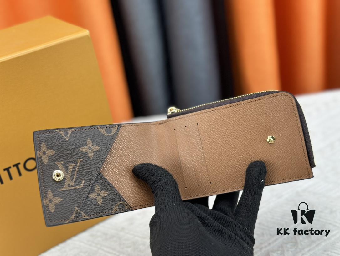 Top Original This New Hybrid Wallet is Made of Black Monogram Shadow Leather, Ingeniously Combining a Card Holder with Louis Vuitton's Best-Selling Multiple Wallet