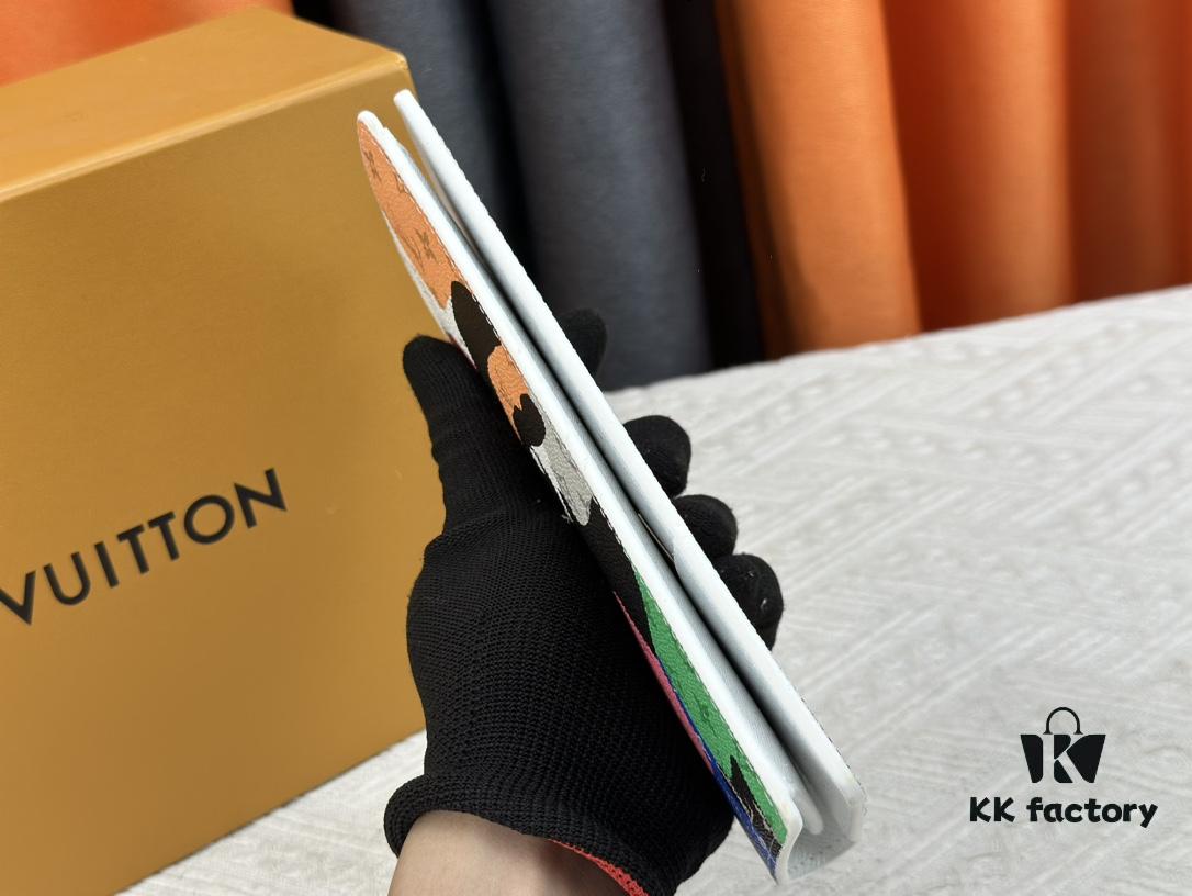 Wallet Model: N62665 Louis Vuitton Classic Brazza Wallet in Damier Graphite Pixel Canvas