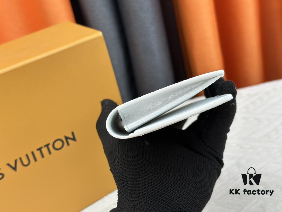 Wallet Model: N62665 Louis Vuitton Classic Brazza Wallet in Damier Graphite Pixel Canvas