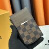 Top-Grade Original Louis Vuitton Hybrid Wallet in Black Monogram Shadow Leather