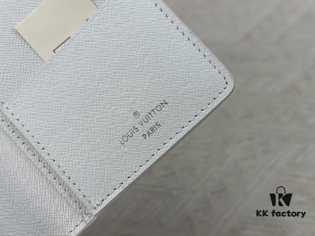 Wallet Model: N62665 Louis Vuitton Classic Brazza Wallet in Damier Graphite Pixel Canvas