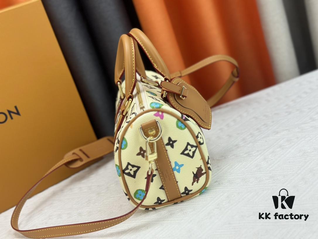 M24849 White Color Black Color Pillow Bag