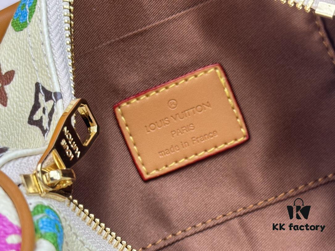 M24849 White Color Black Color Pillow Bag