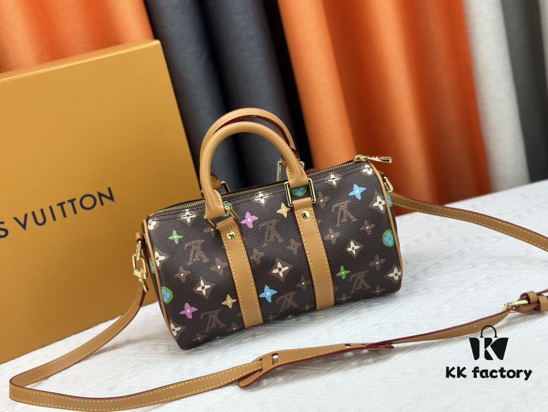 M24849 White Color Black Color Pillow Bag