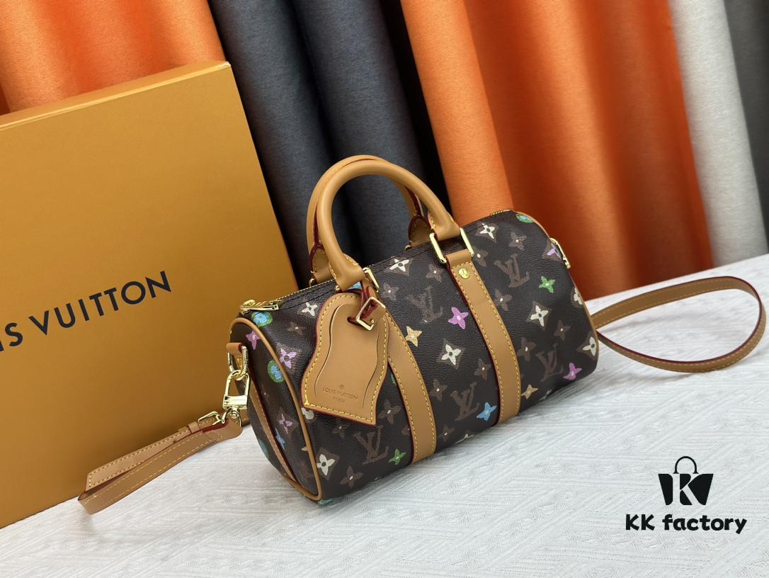 M24849 White Color Black Color Pillow Bag