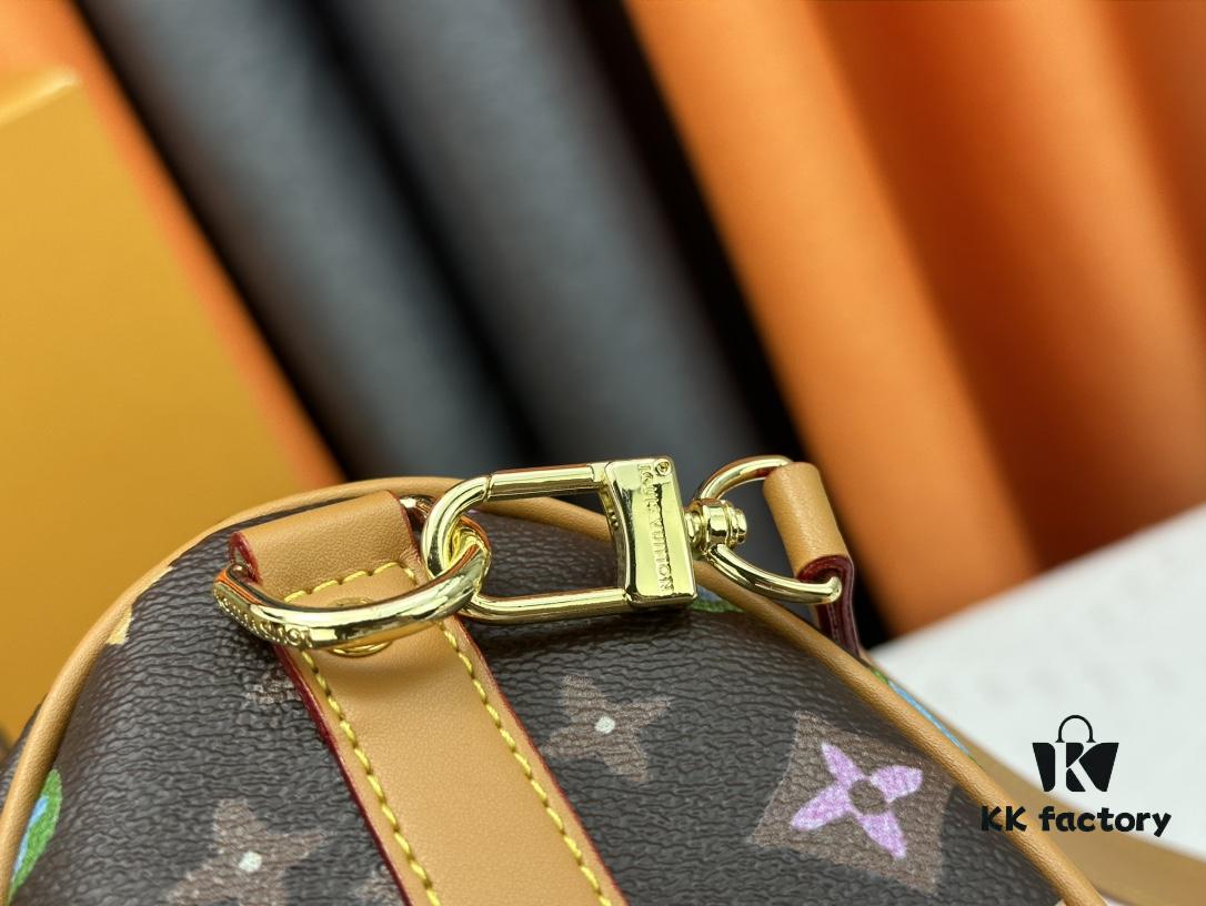 M24849 White Color Black Color Pillow Bag