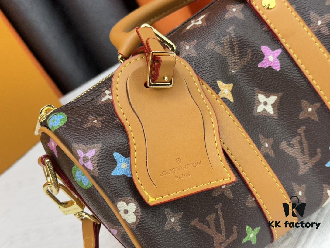 M24849 White Color Black Color Pillow Bag