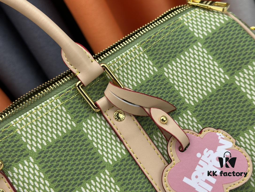 Model N40671 Green Tea Keepall Bandoulière 35 Bag