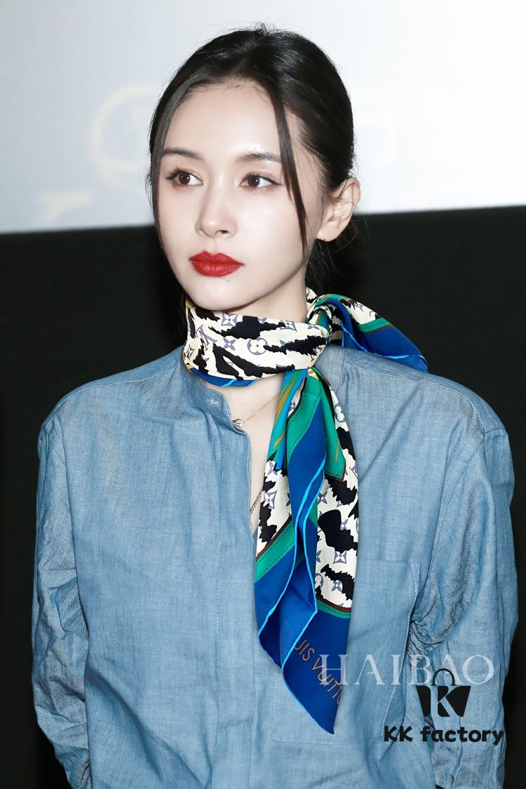 Luxury LV Monogram Tiger Stripe Silk Scarf - Premium Quality 90x90cm Real Silk