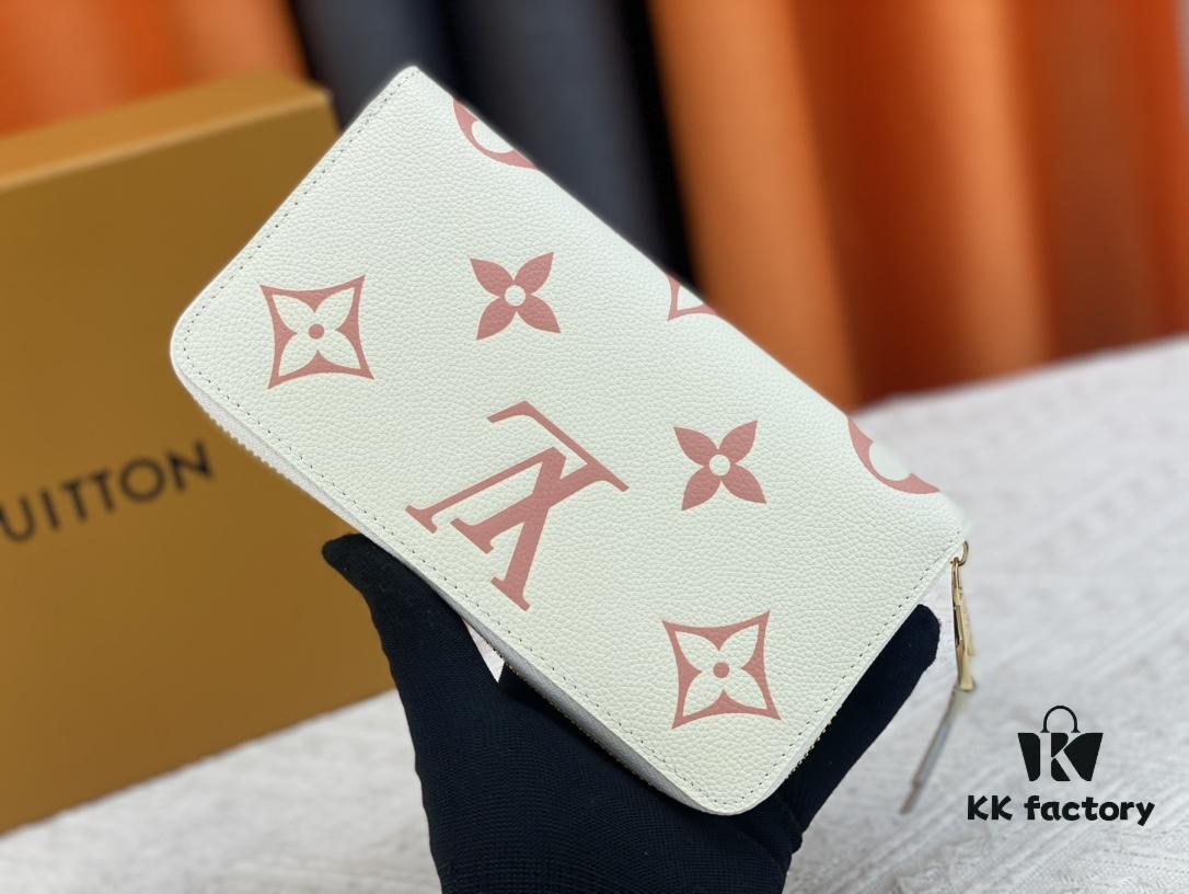 Top Original 💎 By The Pool Collection Zipped Wallet in Monogram Empreinte Leather