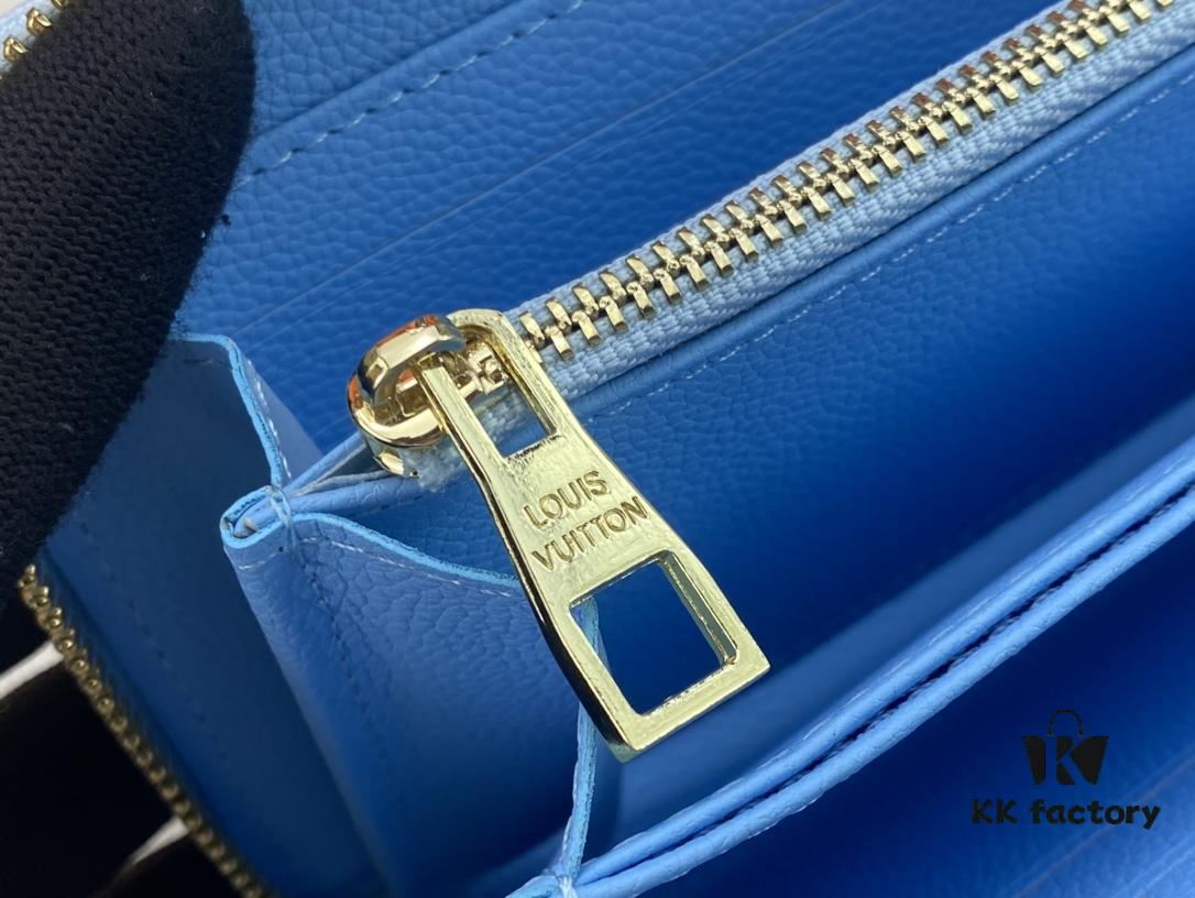 Top Original 💎 By The Pool Collection Zipped Wallet in Monogram Empreinte Leather