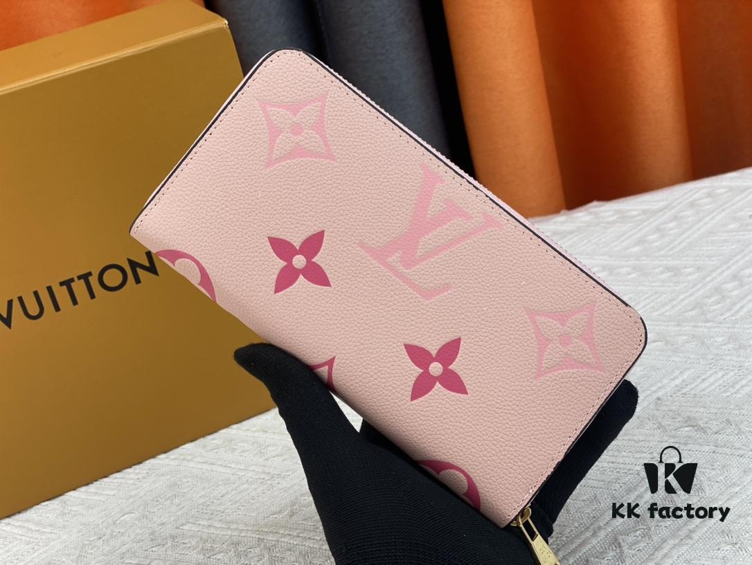 Top Original 💎 By The Pool Collection Zipped Wallet in Monogram Empreinte Leather