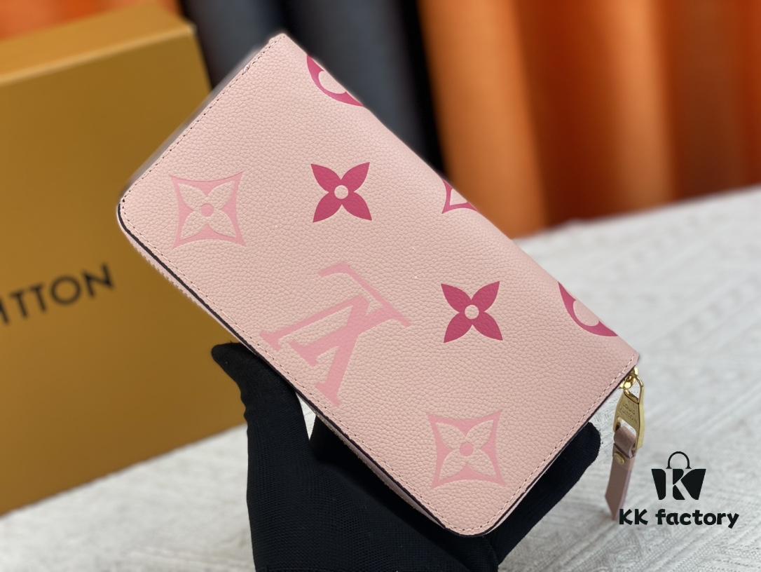 Top Original 💎 By The Pool Collection Zipped Wallet in Monogram Empreinte Leather