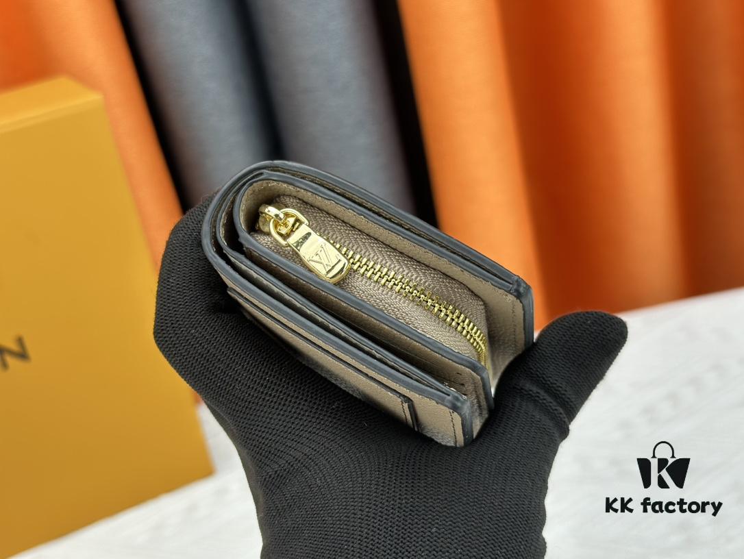 LV Top Replica M80152 Cléa Wallet Made of Monogram Empreinte Soft Grained Calfskin with Signature Monogram Embossed Pattern