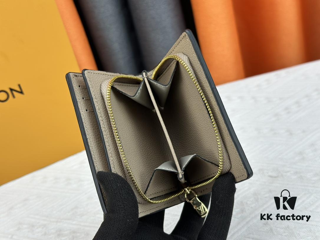 LV Top Replica M80152 Cléa Wallet Made of Monogram Empreinte Soft Grained Calfskin with Signature Monogram Embossed Pattern