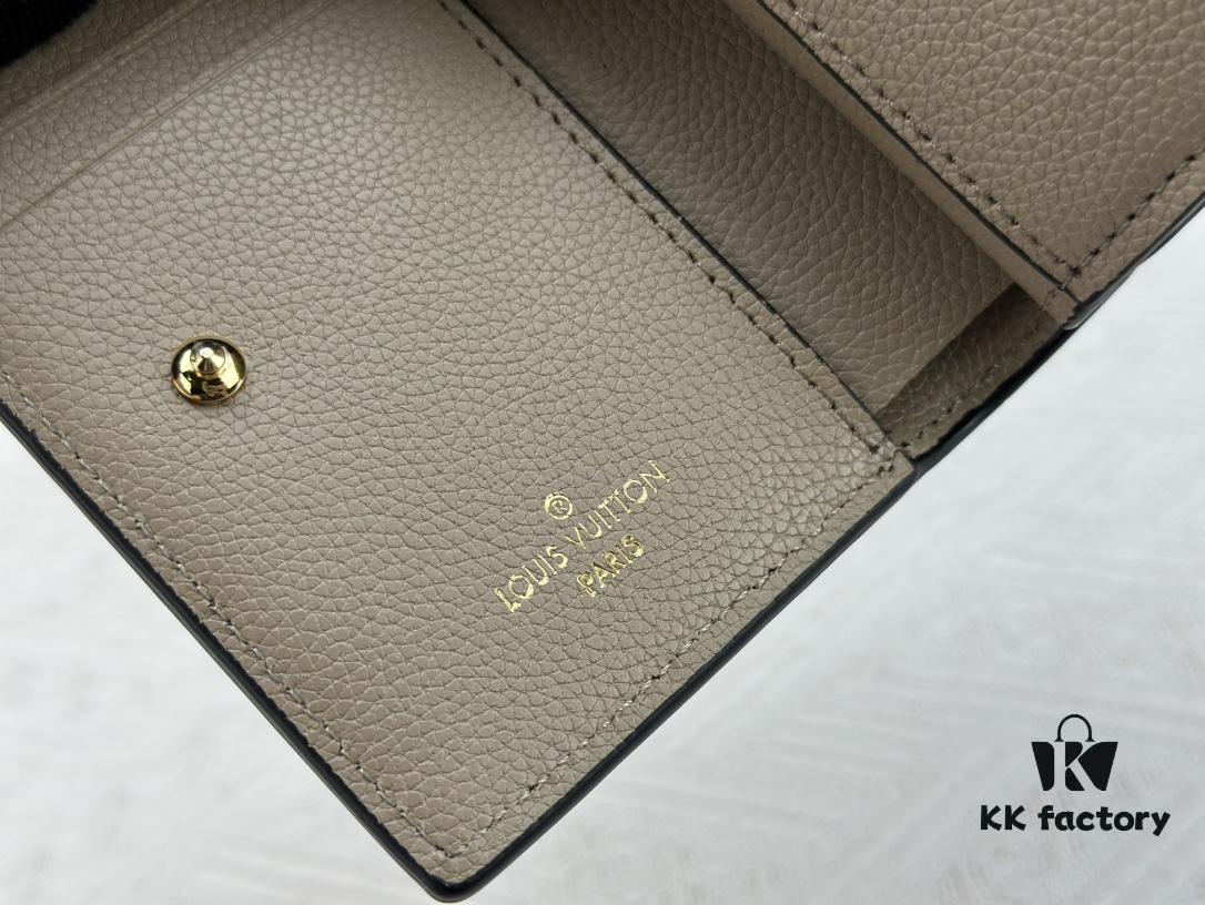 LV Top Replica M80152 Cléa Wallet Made of Monogram Empreinte Soft Grained Calfskin with Signature Monogram Embossed Pattern