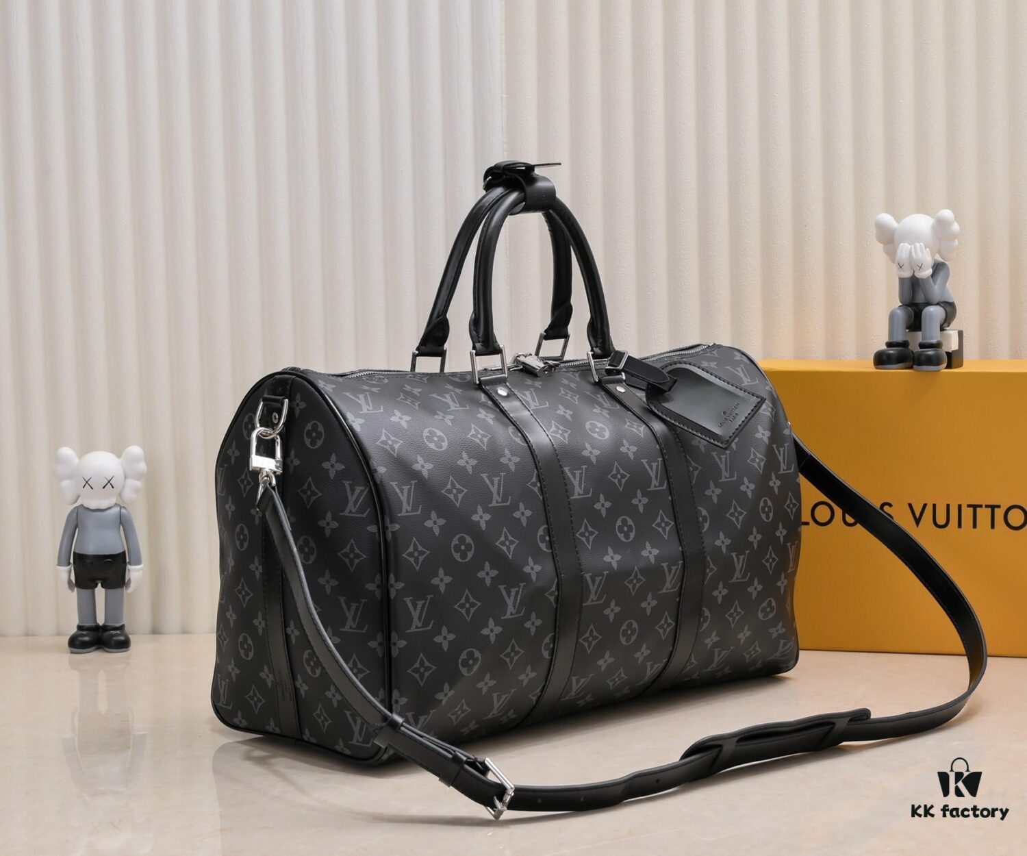 Exclusive Real Shot - Upgraded Version ‼️ Authentic Original Goods ‼️ Highly Acclaimed. Three Sizes Restocked, Versatile Travel Bag! KEEPALL 455055 Travel Bag in 5 Colors (with Shoulder Strap) 40568 41418M41416 M41414