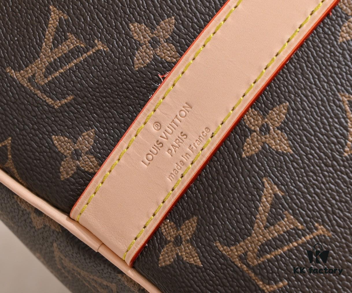 Exclusive Real Shot - Upgraded Version ‼️ Authentic Product ‼️ Highly Acclaimed – Three Sizes Restocked, Universal Travel Bag! KEEPALL 455055 Travel Bag in 5 Colors (with Shoulder Strap) 40568 41418 M41416 M41414